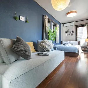  Apartment Calm Asakusa Kaminarimon Gate Clx